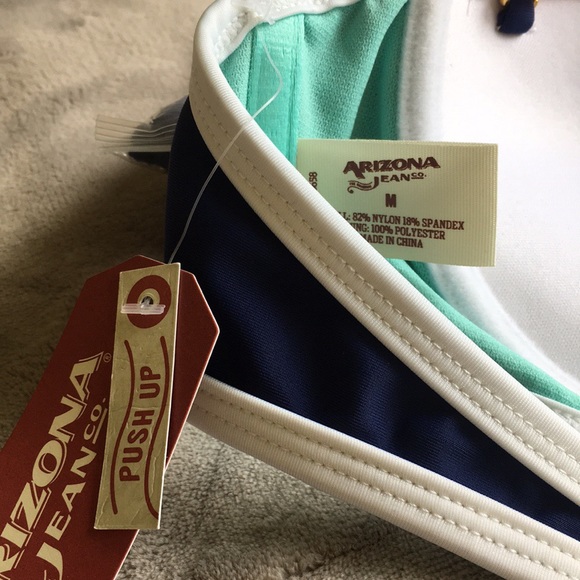 Color block push-up bikini top - Picture 5 of 5